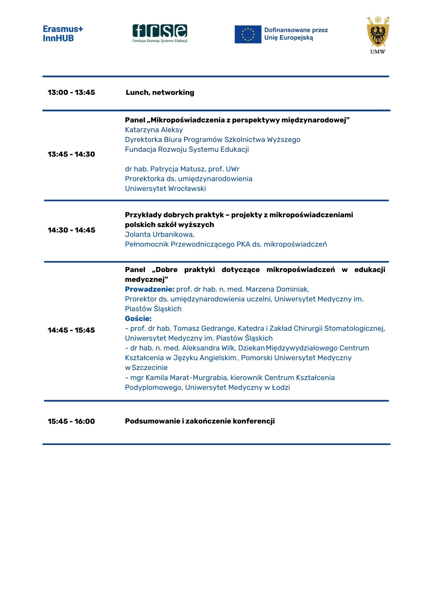 Mikropoświadczenia w obszarze kształcenia w zawodach medycznych, Wrocław, 13.03.2026 (7)